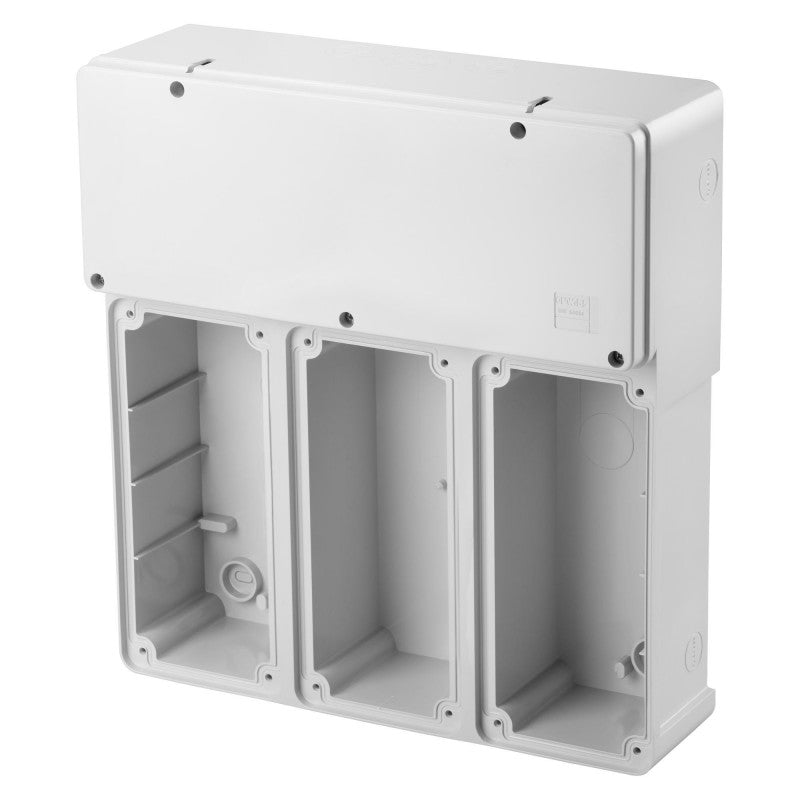 Base Gewiss modulare per prese fisse verticali GW66694 Base Gewiss modulare per prese fisse verticali GW66694